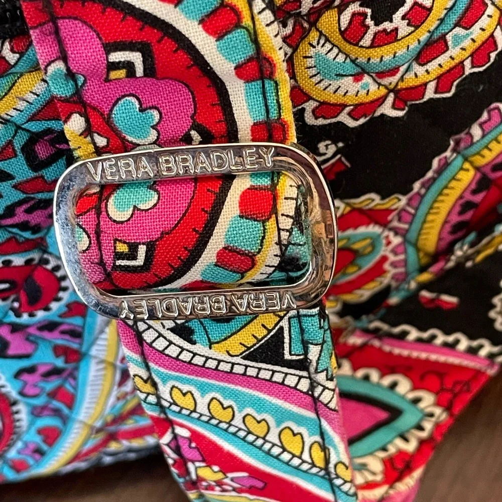 Vibrant Parisian Paisley Design Women’s  Bag by Vera Bradley NEW Retired - Picture 9 of 10